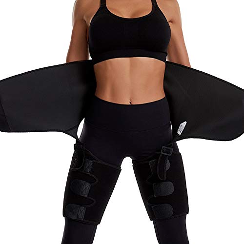 UBERMing Cinturón Ajustable para Entrenamiento de Muslo y Cintura Levantamiento de Glúteos Faja Reductora de Muslo Compresión para Pérdida de Peso Ejercicio y Fitness UBERMing Cinturón Ajustable para Entrenamiento de Muslo y Cintura Levantamiento de Glúteos Faja Reductora de Muslo Compresión para Pérdida de Peso Ejercicio y Fitness