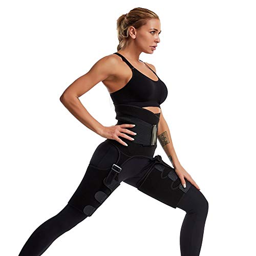 UBERMing Cinturón Ajustable para Entrenamiento de Muslo y Cintura Levantamiento de Glúteos Faja Reductora de Muslo Compresión para Pérdida de Peso Ejercicio y Fitness UBERMing Cinturón Ajustable para Entrenamiento de Muslo y Cintura Levantamiento de Glúteos Faja Reductora de Muslo Compresión para Pérdida de Peso Ejercicio y Fitness