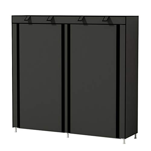 UDEAR Shoes Rack Organizador de Tela de Zapatos, Zapatero 7 Pisos con Resistente al Polvo Gris UDEAR Shoes Rack Organizador de Tela de Zapatos, Zapatero 7 Pisos con Resistente al Polvo Gris