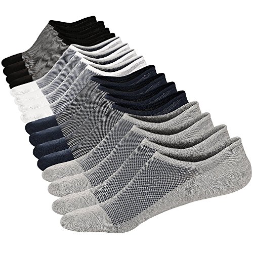 Ueither Calcetines Cortos Hombre Invisibles Respirable Calcetines tobilleros Algodón Antideslizantes Ueither Calcetines Cortos Hombre Invisibles Respirable Calcetines tobilleros Algodón Antideslizantes
