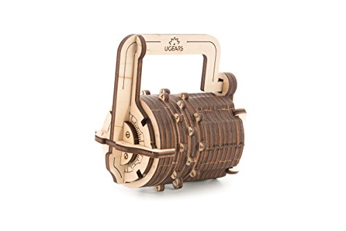 UGEARS Candado de Combinaciones - Puzzle de Madera 3D -Cerradura de Combinación Kit de Construcción UGEARS Candado de Combinaciones - Puzzle de Madera 3D -Cerradura de Combinación Kit de Construcción