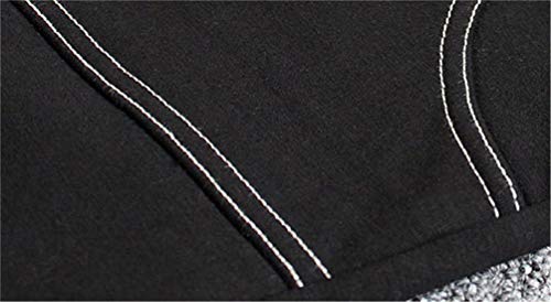 Ugitopi Pantalones de Jogging de Algodón para Niños Talla 4-12 años (Black,140) Ugitopi Pantalones de Jogging de Algodón para Niños Talla 4-12 años (Black,140)