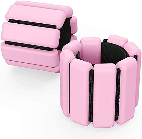 UIGJIOG Pesas de muñeca Peso Ajustable Pulsera Pulsera Pesos de Tobillo Conjunto de Tobillo Peso de Pulsera Pulsera Pulsera Rodamiento de Peso Fitness Pulsera 2 PCS,Rosado UIGJIOG Pesas de muñeca Peso Ajustable Pulsera Pulsera Pesos de Tobillo Conjunto de Tobillo Peso de Pulsera Pulsera Pulsera Rodamiento de Peso Fitness Pulsera 2 PCS,Rosado