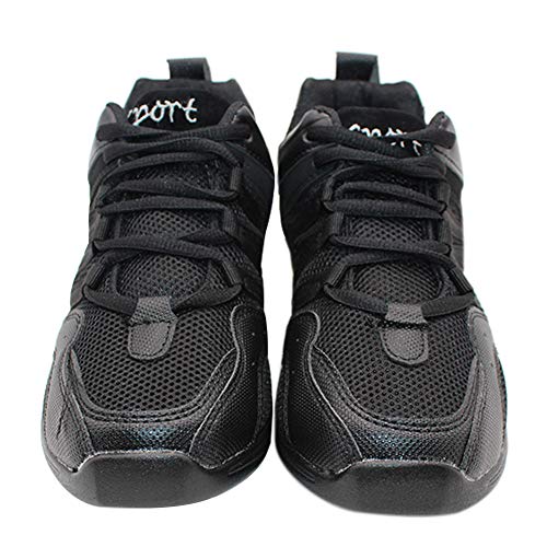 Uirend Zapatos Aire Libre Deportes Danza Mujer - Lona Cordones Suela de Goma Zapatillas Negro Informal Jazz Contemporáneo Baile Practicidad Running Sneaker Uirend Zapatos Aire Libre Deportes Danza Mujer - Lona Cordones Suela de Goma Zapatillas Negro Informal Jazz Contemporáneo Baile Practicidad Running Sneaker