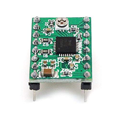 UKCOCO 5pcs Reprap Stepper Driver A4988 Stepper Motor Driver Module disipador de calor para impresora 3D UKCOCO 5pcs Reprap Stepper Driver A4988 Stepper Motor Driver Module disipador de calor para impresora 3D