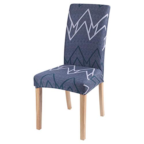UKKD Fundas sillas Silla De Comedor Tensificada Elástico Removible Silla De Comedor Decoración Protector De Empuje Cubiertas para El Festival del Banco De Bodas,B11,6Pcs. UKKD Fundas sillas Silla De Comedor Tensificada Elástico Removible Silla De Comedor Decoración Protector De Empuje Cubiertas para El Festival del Banco De Bodas,B11,6Pcs.