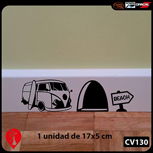 uksellingsuppliers Adhesivo Decorativo de Pared para rodapié, Vinilo, diseño de Agujero de ratón con Furgoneta de surfero 18 cm x 5 cmFabricante del Reino Unido uksellingsuppliers Adhesivo Decorativo de Pared para rodapié, Vinilo, diseño de Agujero de ratón con Furgoneta de surfero 18 cm x 5 cmFabricante del Reino Unido