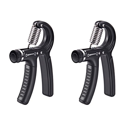 Ultimate Hand Grip Strengthener & Grip Exerciser, antebrazo perfecto, manos, muñeca y entrenador de dedos, apretador de mano duradero para adolescentes, adultos y adultos mayores