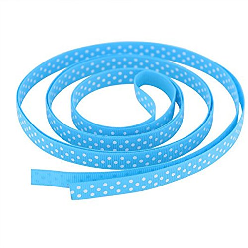 ULTNICE 17 Cinta de punto de polka color cintas de grosgrain Cintas de pelo DIY Cinta de regalo envoltura ULTNICE 17 Cinta de punto de polka color cintas de grosgrain Cintas de pelo DIY Cinta de regalo envoltura