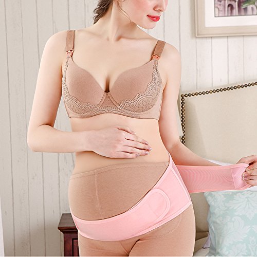 ULTNICE Embarazo Cinturón Apoyo Maternidad Abdomen Band Pregnancy Pelvic Support Belt Pink ULTNICE Embarazo Cinturón Apoyo Maternidad Abdomen Band Pregnancy Pelvic Support Belt Pink