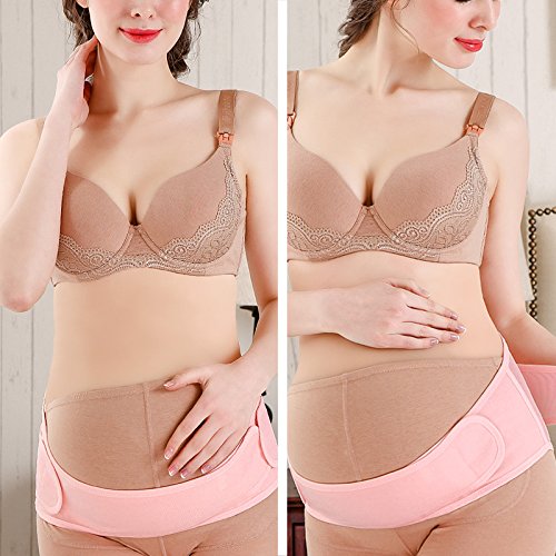 ULTNICE Embarazo Cinturón Apoyo Maternidad Abdomen Band Pregnancy Pelvic Support Belt Pink ULTNICE Embarazo Cinturón Apoyo Maternidad Abdomen Band Pregnancy Pelvic Support Belt Pink