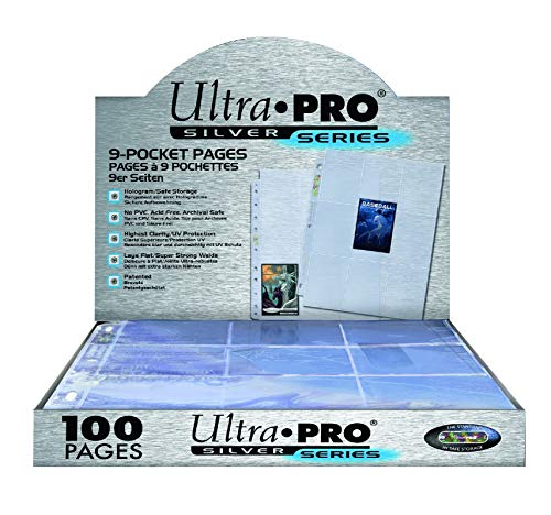 Ultra Pro-E-81442-E Hojas para Album de cartas, Color transparente, 1-pack (UPR81442) Ultra Pro-E-81442-E Hojas para Album de cartas, Color transparente, 1-pack (UPR81442)