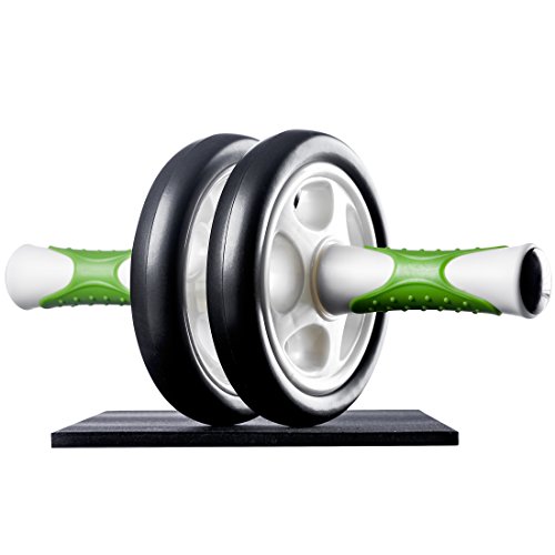 Ultrasport Aparato de abdominales AB Roller / AB Trainer con esterilla para las rodillas, ejercicios de abdominales para hombres y mujeres, rueda de abdominales multifunción, plegable Ultrasport Aparato de abdominales AB Roller / AB Trainer con esterilla para las rodillas, ejercicios de abdominales para hombres y mujeres, rueda de abdominales multifunción, plegable