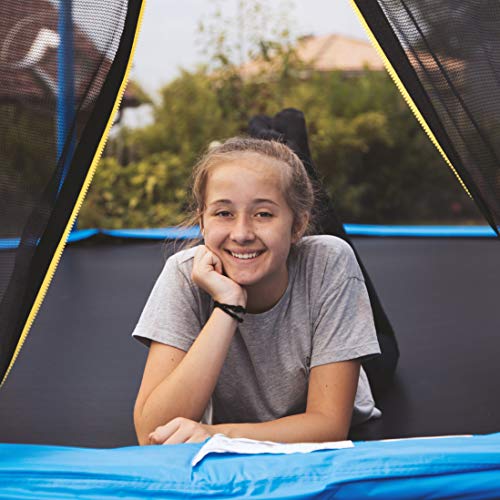 Ultrasport Cama elástica de Jardín, Set con Superficie de Salto, Red de Seguridad, Postes Acolchados y Cubierta del Borde, Resistente a la Intemperi, Unisex,Springs o sistema de cuerdas elástico Ultrasport Cama elástica de Jardín, Set con Superficie de Salto, Red de Seguridad, Postes Acolchados y Cubierta del Borde, Resistente a la Intemperi, Unisex,Springs o sistema de cuerdas elástico