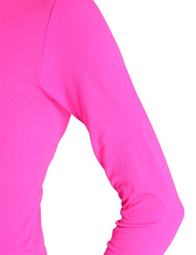 Ultrasport Comfy - Set de Ropa Interior Funcional para Mujer, Color Rosado, Talla XL