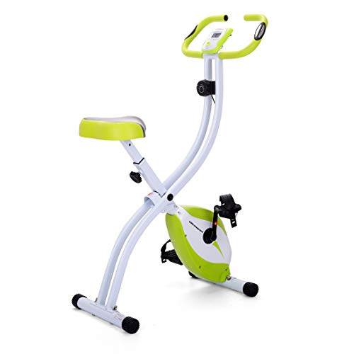 Ultrasport F-Bike 150 estática Mano, Bicicleta Fitness con Consola y sensores de Pulso en Manillar, Plegable, F-Bike 150 sin Respaldo, Unisex, Verde Ultrasport F-Bike 150 estática Mano, Bicicleta Fitness con Consola y sensores de Pulso en Manillar, Plegable, F-Bike 150 sin Respaldo, Unisex, Verde