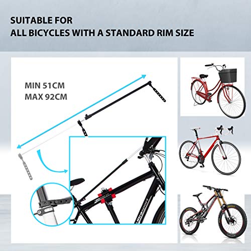 Ultrasport Fahrradmontageständer Expert Caballete Bicicleta como Las de montaña, eléctricas, Estable, hasta 30 kg, Funciones prácticas para la reparación, Unisex Adulto, Rojo, Talla única Ultrasport Fahrradmontageständer Expert Caballete Bicicleta como Las de montaña, eléctricas, Estable, hasta 30 kg, Funciones prácticas para la reparación, Unisex Adulto, Rojo, Talla única