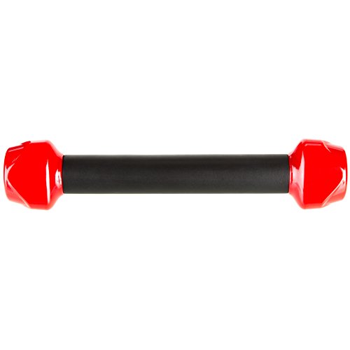 Ultrasport Set de danza/fitness formado por dos mancuernas Toning Sticks y DVD de entrenamiento – mancuernas apropiadas para zumba, ideal para mujeres deportistas – mancuernas y pesas para fitness con diversión y ritmo