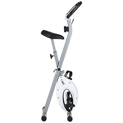 Ultrasport Unisex F-Bike Advanced, pantalla LCD, entrenador casero plegable, niveles de resistencia ajustables, con sensores de pulso de mano, entrenador de bicicleta plegable, para atletas y mayores Ultrasport Unisex F-Bike Advanced, pantalla LCD, entrenador casero plegable, niveles de resistencia ajustables, con sensores de pulso de mano, entrenador de bicicleta plegable, para atletas y mayores