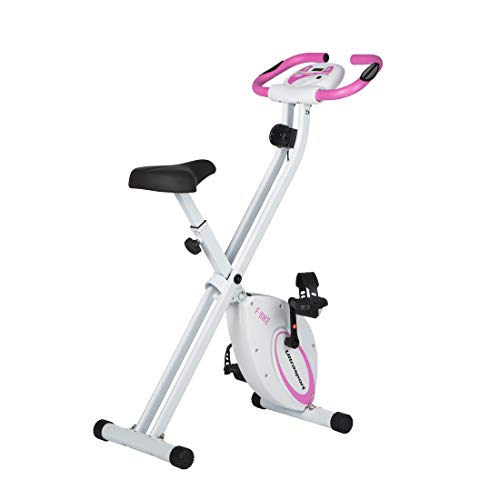 Ultrasport Unisex F-Bike Advanced, pantalla LCD, entrenador casero plegable, niveles de resistencia ajustables, con sensores de pulso de mano, entrenador de bicicleta plegable, para atletas y mayores Ultrasport Unisex F-Bike Advanced, pantalla LCD, entrenador casero plegable, niveles de resistencia ajustables, con sensores de pulso de mano, entrenador de bicicleta plegable, para atletas y mayores