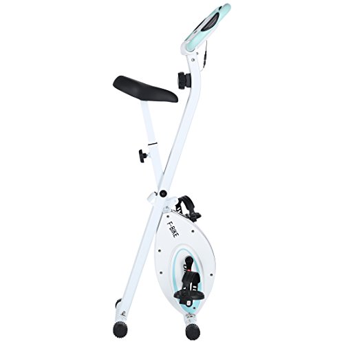 Ultrasport Unisex F-Bike Advanced, pantalla LCD, entrenador casero plegable, niveles de resistencia ajustables, con sensores de pulso de mano, entrenador de bicicleta plegable, para atletas y mayores Ultrasport Unisex F-Bike Advanced, pantalla LCD, entrenador casero plegable, niveles de resistencia ajustables, con sensores de pulso de mano, entrenador de bicicleta plegable, para atletas y mayores