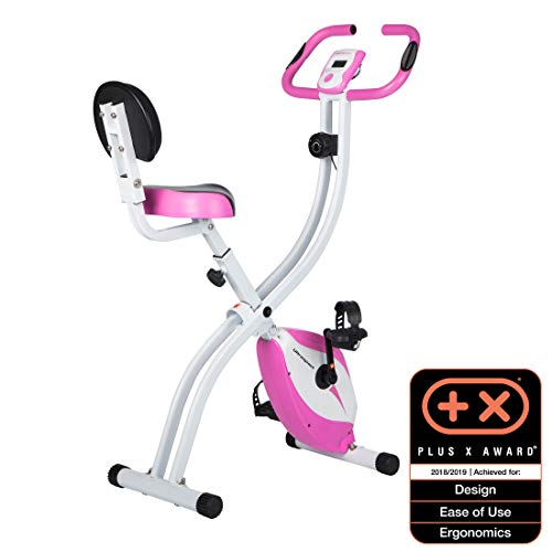 Ultrasport Unisex F-Bike, pantalla LCD, entrenador casero plegable, niveles de resistencia ajustables, con sensores de pulso de mano, entrenador de bicicleta plegable, para atletas y mayores Ultrasport Unisex F-Bike, pantalla LCD, entrenador casero plegable, niveles de resistencia ajustables, con sensores de pulso de mano, entrenador de bicicleta plegable, para atletas y mayores