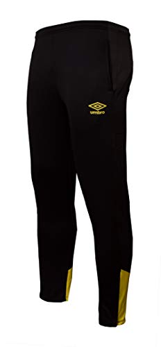 UMBRO Core Training Tapered Pant Jnr Pantalones Largos, Niños, Negro, 8