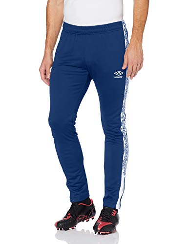 UMBRO Eyre Logo Pant Pantalón De Entrenamiento, Hombre, Azul, S