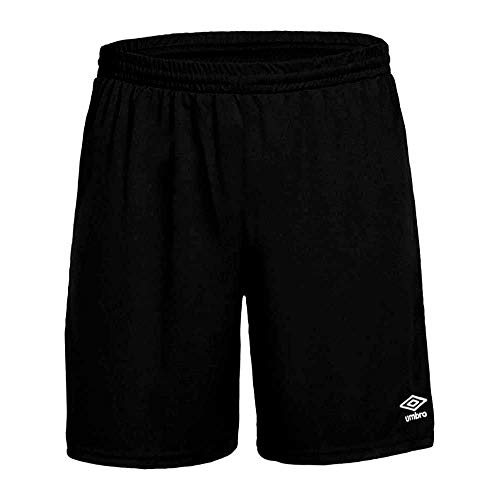 UMBRO King Pantalón de fútbol, Hombre, Negro, XXL