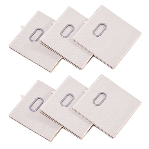 UMI. by Amazon - Cajas de Almacenaje de Tela, Cubos de Almacenaje Plegables con 2 Asas, para Hogar, Armario, Cuarto de Niños, 6 pcs, Beige, 30,5 x 30,5 x 30,5 cm UMI. by Amazon - Cajas de Almacenaje de Tela, Cubos de Almacenaje Plegables con 2 Asas, para Hogar, Armario, Cuarto de Niños, 6 pcs, Beige, 30,5 x 30,5 x 30,5 cm