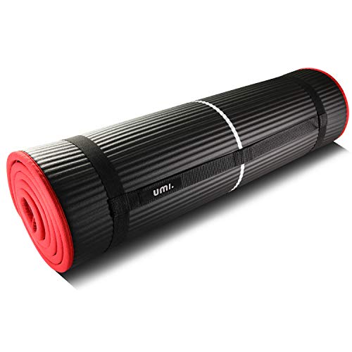 UMI. by Amazon -Colchón para Yoga NBR Colchoneta Ideal para Pilates Ejercicios Fitness Gimnasia Estiramientos 1830 * 660 * 10mm UMI. by Amazon -Colchón para Yoga NBR Colchoneta Ideal para Pilates Ejercicios Fitness Gimnasia Estiramientos 1830 * 660 * 10mm