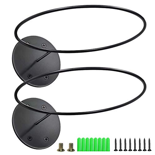 UMI. by Amazon Expositor Mural de balones para Almacenamiento de balones de Baloncesto, fútbol o Voleibol, Negro, Pack de 2 UMI. by Amazon Expositor Mural de balones para Almacenamiento de balones de Baloncesto, fútbol o Voleibol, Negro, Pack de 2