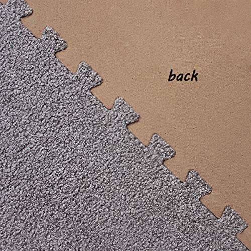 UMI. Essentials - Losas de Goma entrelazadas de 30 X 30 cm (Gris Oscuro) UMI. Essentials - Losas de Goma entrelazadas de 30 X 30 cm (Gris Oscuro)