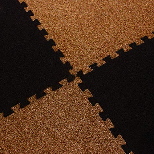 UMI. Essentials - Losas de Goma entrelazadas de 30 X 30 cm (Negro) UMI. Essentials - Losas de Goma entrelazadas de 30 X 30 cm (Negro)
