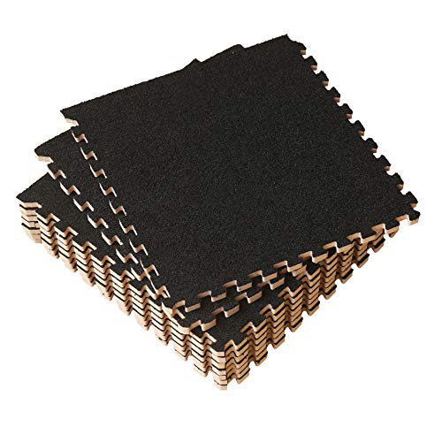 UMI. Essentials - Losas de Goma entrelazadas de 30 X 30 cm (Negro) UMI. Essentials - Losas de Goma entrelazadas de 30 X 30 cm (Negro)