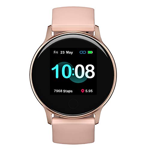 UMIDIGI Reloj Inteligente con Esfera Personalizada, Smartwatch para Hombres y Mujer con Monitor de Frecuencia Cardíaca, Resistente Al Agua hasta 5ATM, 14 Modos Deportivos