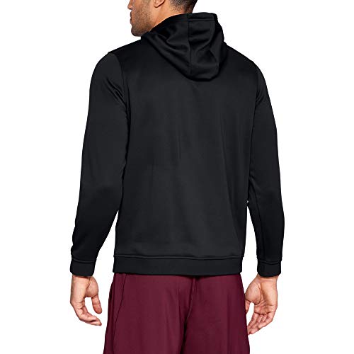 Under Armour Armour Fleece Po Hoodie Sudadera, Negro / / Negro (001) Large