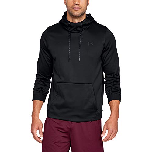 Under Armour Armour Fleece Po Hoodie Sudadera, Negro / / Negro (001) Large