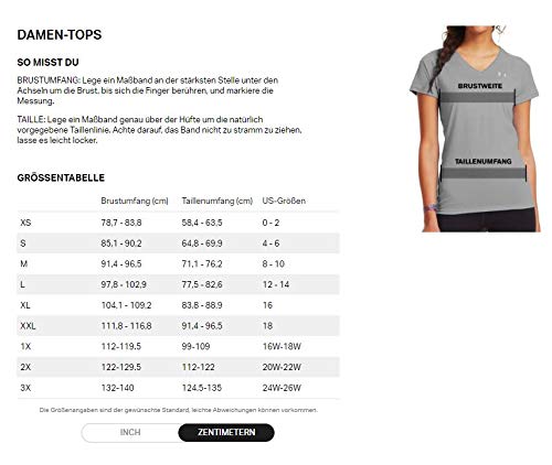Under Armour Camiseta de Manga Larga para Mujer de Atleta de recuperación, Mujer, Manga Larga, 1328615, Negro Fade Heather (002)/Plateado metálico, XXL Under Armour Camiseta de Manga Larga para Mujer de Atleta de recuperación, Mujer, Manga Larga, 1328615, Negro Fade Heather (002)/Plateado metálico, XXL