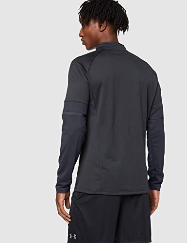 Under Armour Challenger III Midlayer, Camiseta de Hombre para Hacer Deporte, indispensable Ropa de Deportes Hombre, Negro (Black/White (001)), M