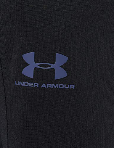 Under Armour Challenger III Training Pant, pantalones de chándal para hombre, pantalones largos muy ligeros hombre, Negro (Black/White (001)), L