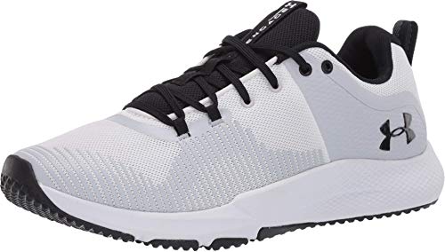 Under Armour Charged Engage, Zapatillas Hombre, Blanco (White/Halo Gray/Black 100), 41 EU