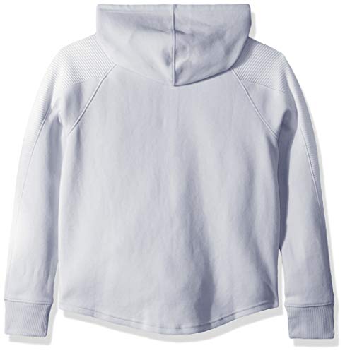 Under Armour Finale Full Zip Parte Superior del Calentamiento, Niñas, Gris (Mod Gray/White 011), L