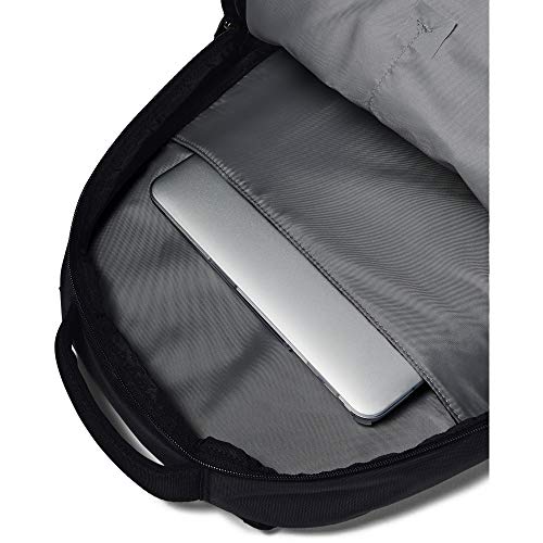 Under Armour Hustle 4.0 Accesorio Deportivo, Mochila para Portátil Resistente Al Agua, Unisex, (Black/Black/Silver(001), Taglia Unica Under Armour Hustle 4.0 Accesorio Deportivo, Mochila para Portátil Resistente Al Agua, Unisex, (Black/Black/Silver(001), Taglia Unica