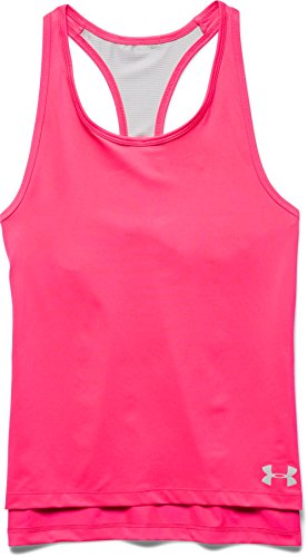 Under Armour Luna - Camiseta de tirantes para niña, color rosa harmony, talla L Taille Fabricant : YLG