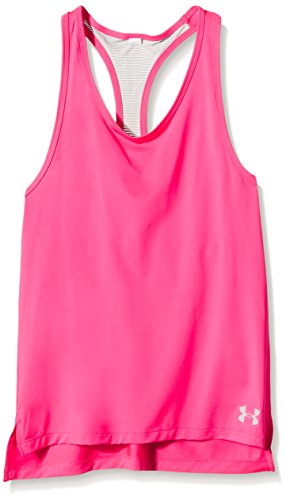 Under Armour Luna - Camiseta de tirantes para niña, color rosa harmony, talla L Taille Fabricant : YLG