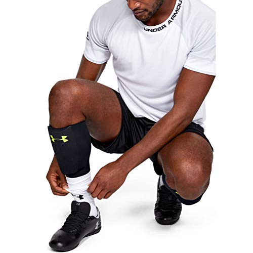 Under Armour Medias para espinilleras UA, Hombre, (Black/High-Vis Yellow), L Under Armour Medias para espinilleras UA, Hombre, (Black/High-Vis Yellow), L