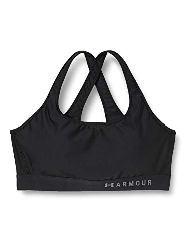 Under Armour Mujer Mid Crossback, Sujetador deportivo,Mujer,Medium,Negro (Grafito 001) Under Armour Mujer Mid Crossback, Sujetador deportivo,Mujer,Medium,Negro (Grafito 001)