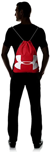 Under Armour Ozsee Sackpack Bolsa De Equipaje, Unisex, Rojo, OSFA