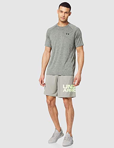 Under Armour Tech 2.0 Shortsleeve Camiseta Transpirable, Ancha Camiseta para Gimnasio de Manga Corta y Secado rápido, Hombre, Verde, MD Under Armour Tech 2.0 Shortsleeve Camiseta Transpirable, Ancha Camiseta para Gimnasio de Manga Corta y Secado rápido, Hombre, Verde, MD